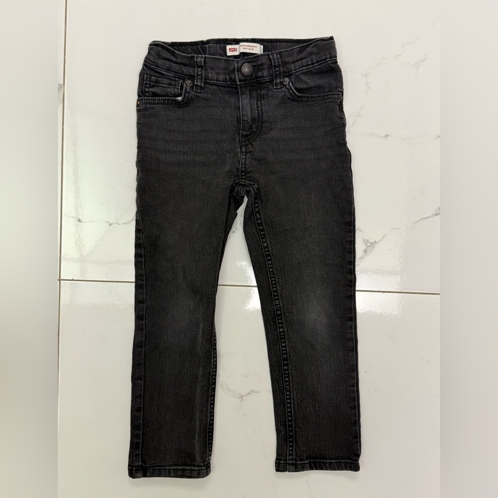 Levi’s for kids Black Denim Jeans Size 5 for 4-5 Years